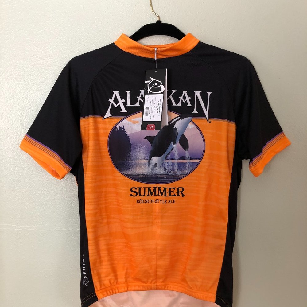 Mens Large Alaska Cycling Jersey